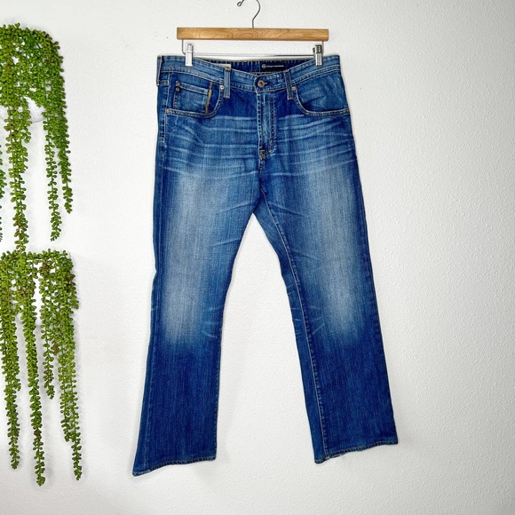 AG Adriano Goldschmied The Fillmore Relaxed Bootcut Jeans Men's Size 34 x 34 - Picture 1 of 9